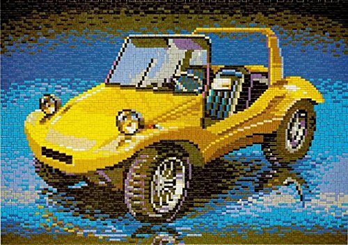 stickit Mini Stecksystem Buggy gelb (Oldtimer) ca. 7.600 Teile Nr. 42146