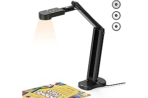 THUSTAR 8MP Document Camera and Webcam: Capture Clarity in Every Detail