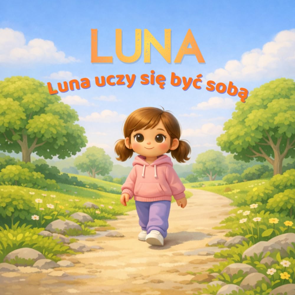 Luna uczy się być sobą: Spokojna książka o akceptacji siebie, emocjach i byciu sobą bez presji