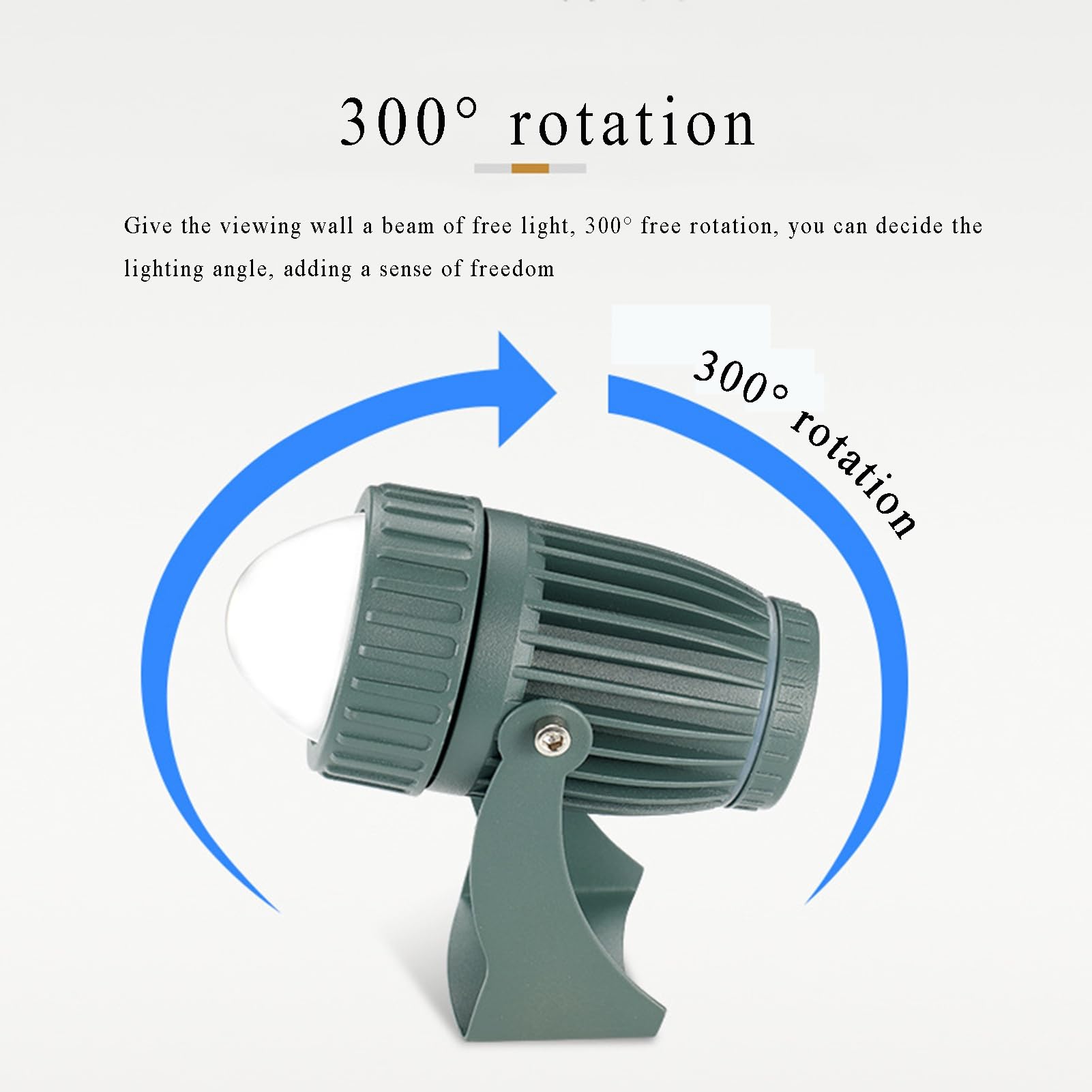 Foco LED De Haz Estrecho, Proyector Exterior Impermeable IP65