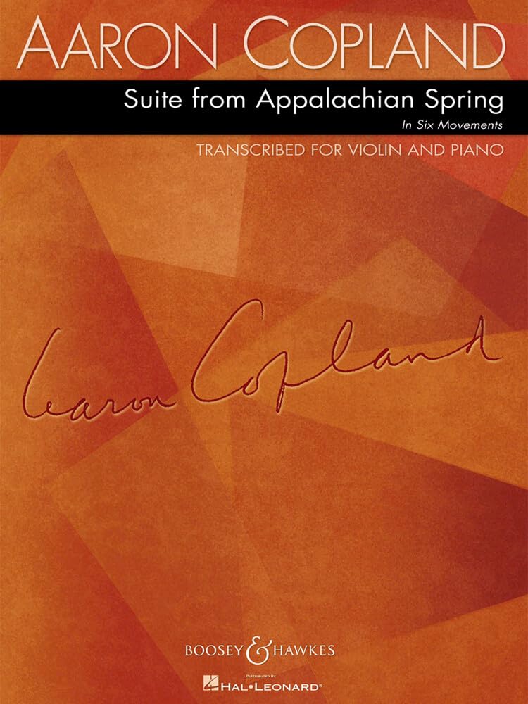 Appalachian Spring de Copland partition de prestige en six mouvements