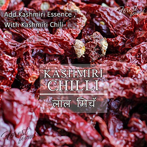 Image of Forest Found Whole Kashmiri Red Chilli (150g) | Premium Stemless Sun Dried Kashmiri Chilly | Pure & Fresh Crop Sabut Lal Mirch for Vibrant Red Color