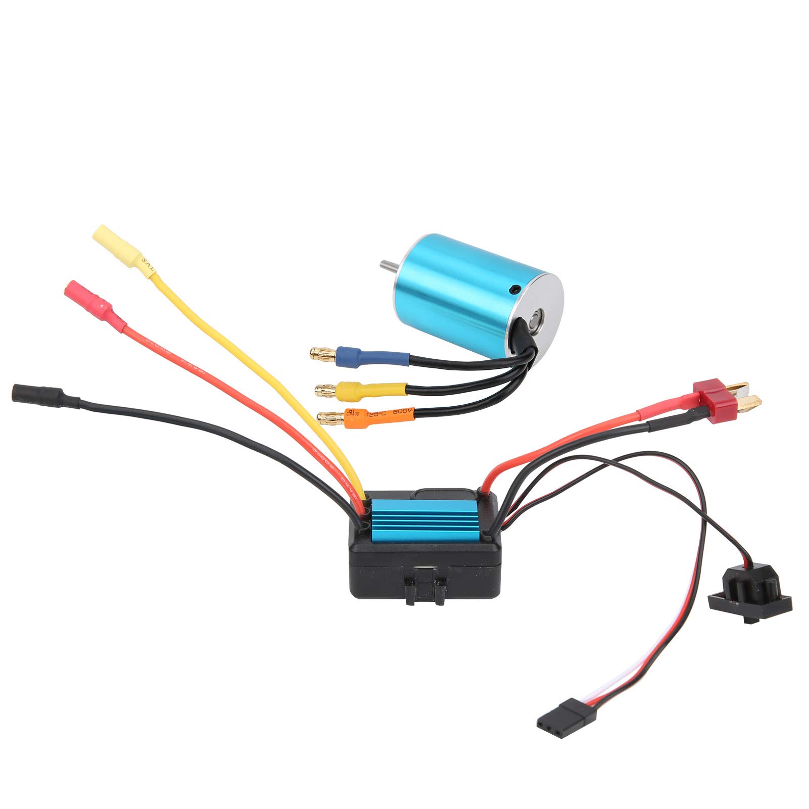 Silnik ESC Combo, 2838 4500KV 4P Bezczujnikowy silnik bezszczotkowy + 35A Bezszczotkowy ESC Nadaje się do modeli samochodów RC 1/14 1/16 1/18