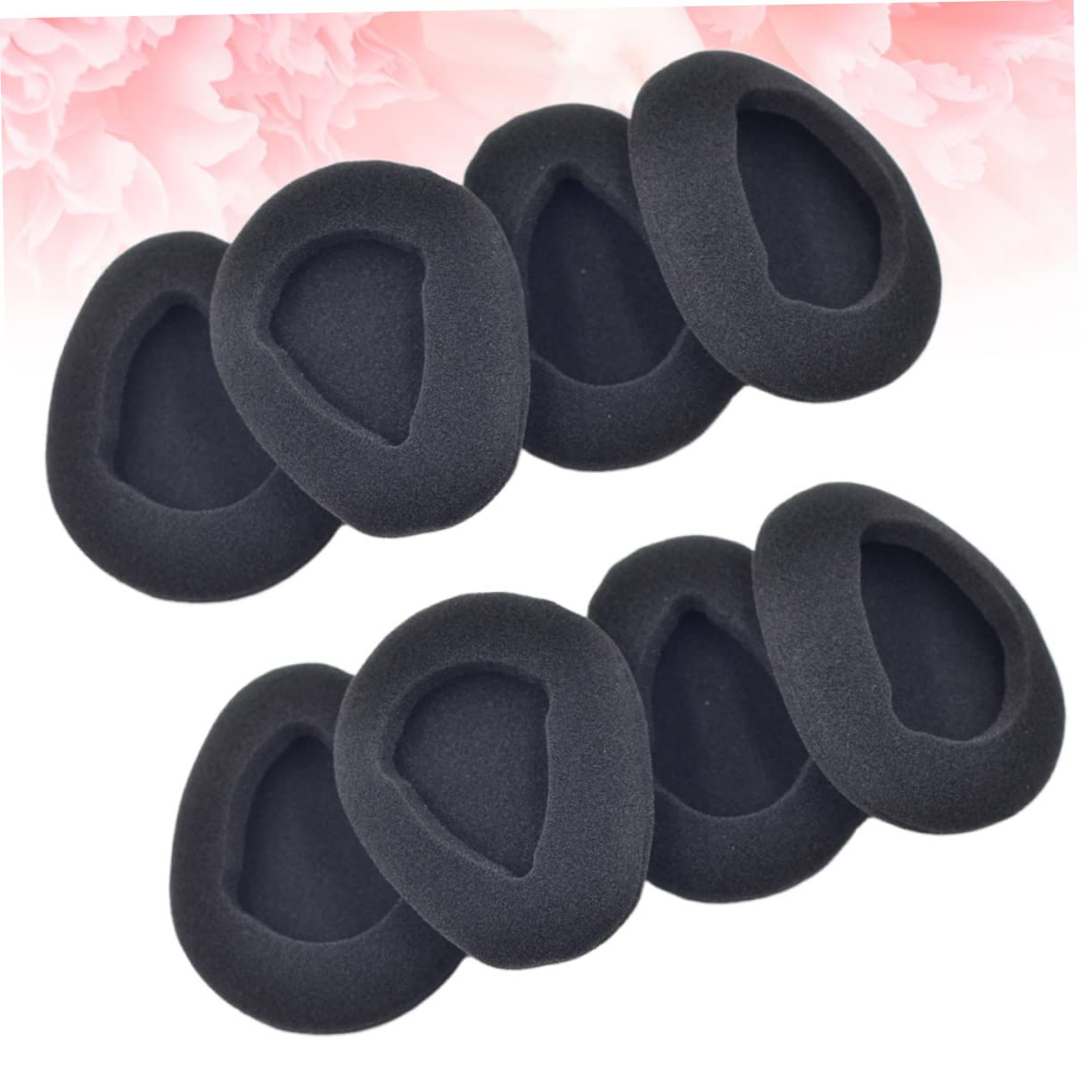 Almohadillas De Esponja para Auriculares Reemplazo De Cojines para Oídos De Aislamiento Acústico Y Compatibles Mayoría De Auriculares 8 Piezas X 3