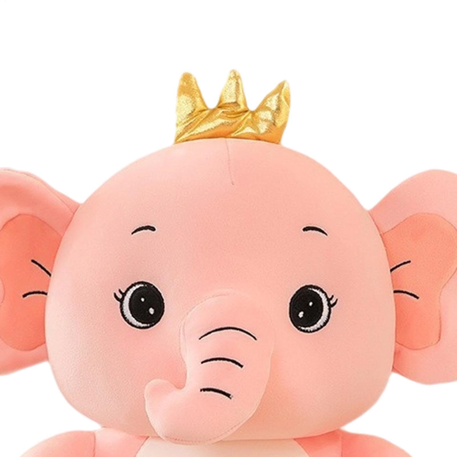Pluszowy Słoń Słodka Kreskówkowa Miękka Dekoracja Wnętrz | 40 cm Urocze Pluszowe Zabawki Maskotki Dla Chłopców Dziewczynek Kobiet Domu Sypialni Salonu Biura Łóżka Półki Samochodu