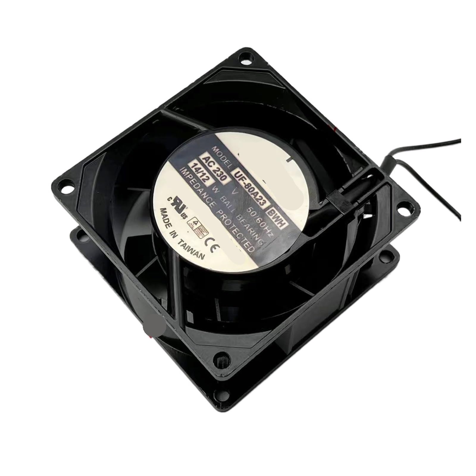 UITGVDQAT UF-80A23 AC 230V 14/12W 80x80x38mm 2-Wire Server Cooling Fan