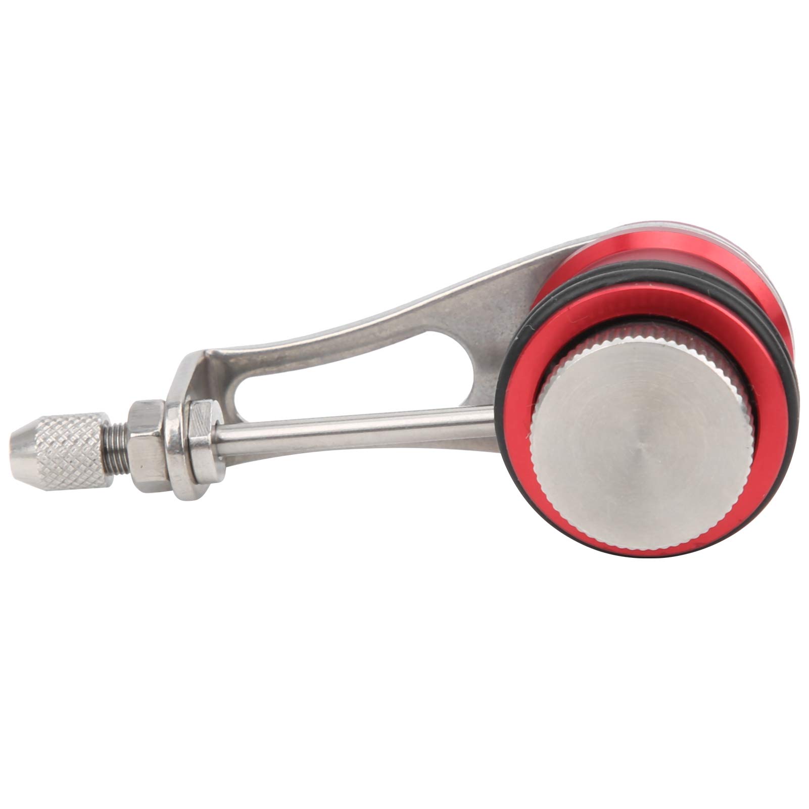 RiToEasysports Fishing Knot Tying Tool, High Strength Assist Knotting Machine Fishing Tackle Accessories for Line Winder (Black) (Red)