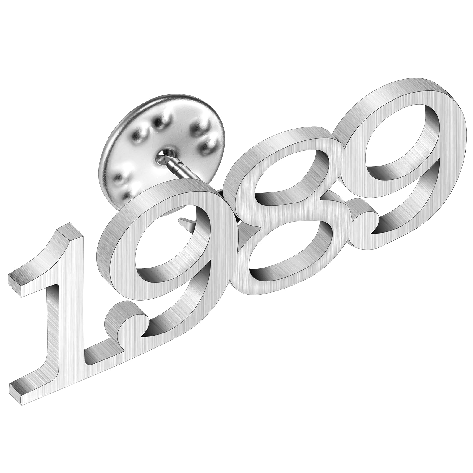 AMITER Birth Year Lapel Pin, 1970-2025 Enamel Brooch Pins Tie Tacks for Men &amp; Women Birthday, Graduation, Anniversary