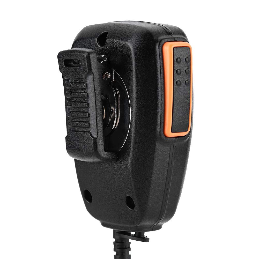 Przenośny ręczny mikrofon głośnikowy ASHATA, 2-pinowy ręczny mikrofon Walkie Talkie Mikrofon ręczny do /Quansheng/ UV5R / 888S