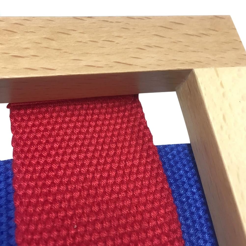 Montessori Webrahmen Spielzeug | Schnür-Webbrett für Kinder, Hand-Auge-Koordination Feinmotorik-Training, Pädagogisches Bastelspielzeug