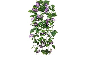 Uplift Your Outdoor Spaces with FERIAL: Artificial Flower Garland for Outdoors
