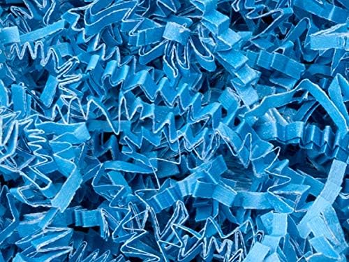 Crinkle Cut Gift Shred Filler - 10 LB - Sky Blue