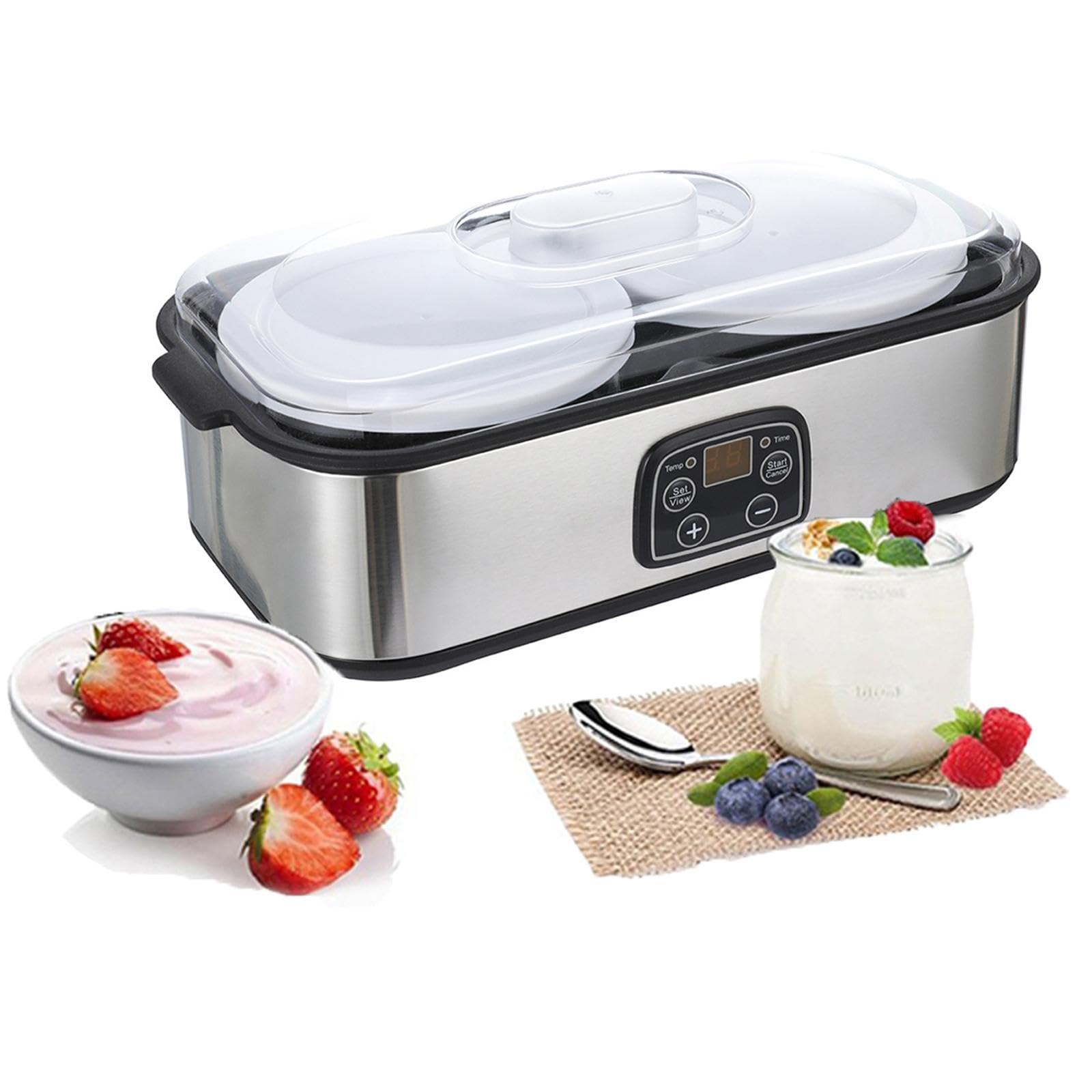 Yogurt Maker Practical Low Noise Homemade Yogurt for Kitchen Shop Restaurant|Kitchen, Dining & Bar|Small Kitchen Appliances|Yogurt Makers-image-12