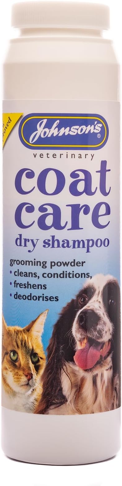 JOHNSONS COAT CARE DRY SHAMPOO