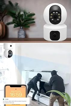 YoSee Çift Kameralı Wifi Bağlantılı Gece Görüşlü İç Mekan Ev Tipi Güvenlik Kamerası