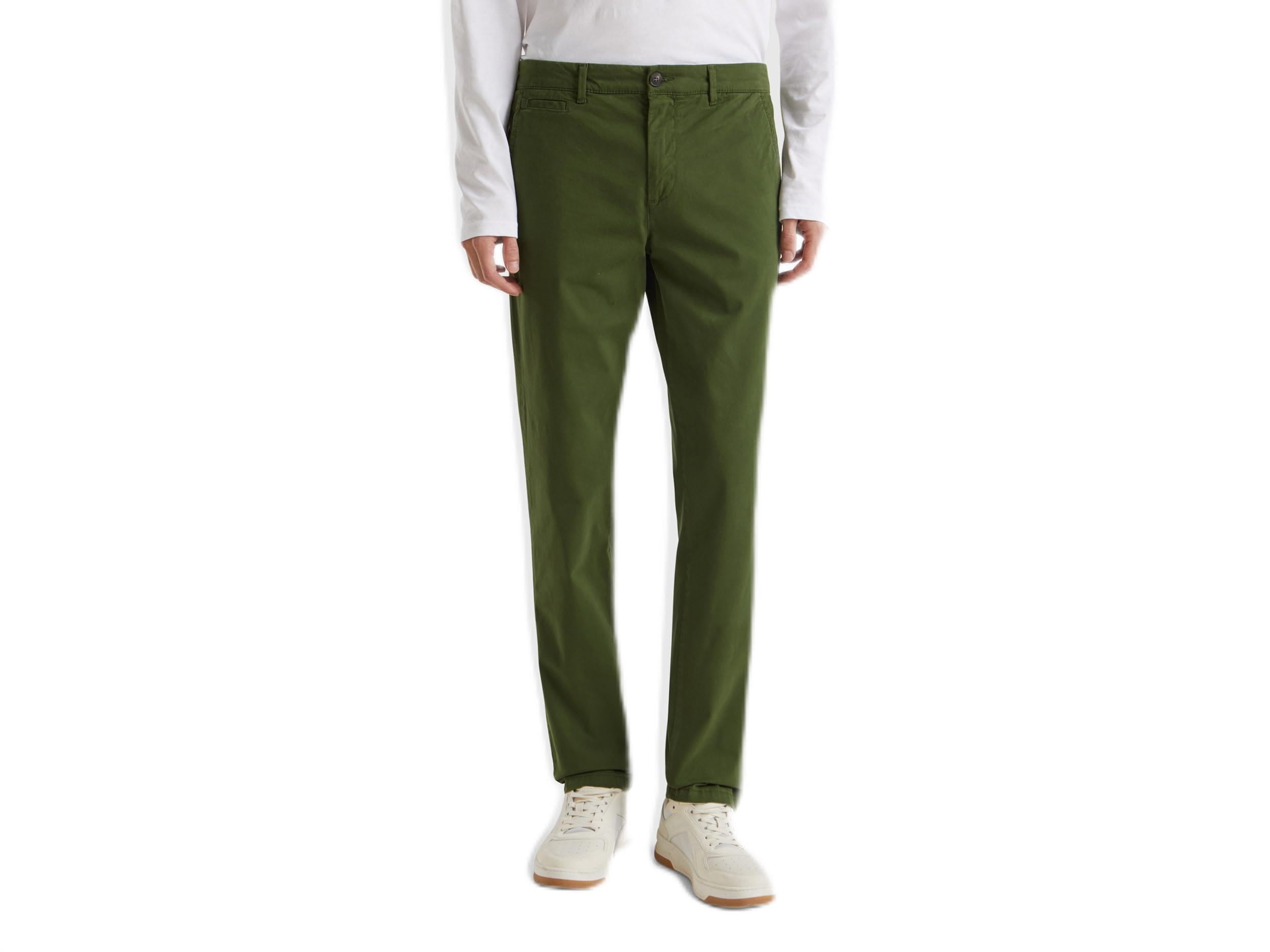 United Colors of Benetton Men's Trousers, Green, 36