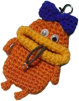 Amazon.co.jp: ノーブランド品パクパクモンスターキーケースオレンジ