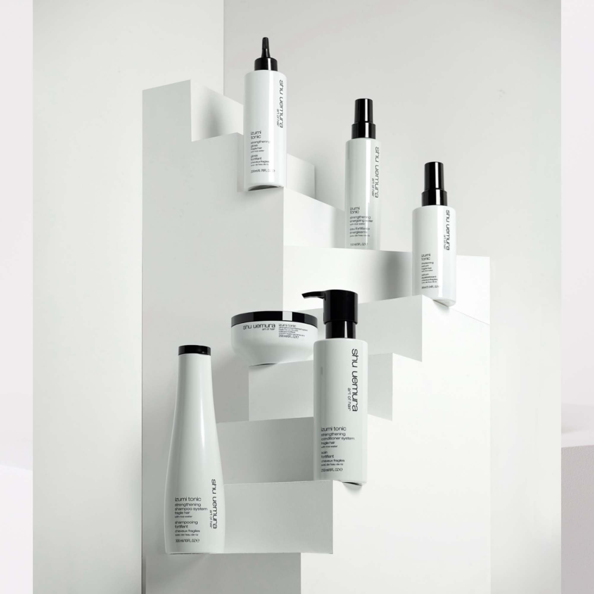 Shu Uemura Art of Hair Izumi Tonic Coffret routine shampoing et soin pour cheveux fragiles