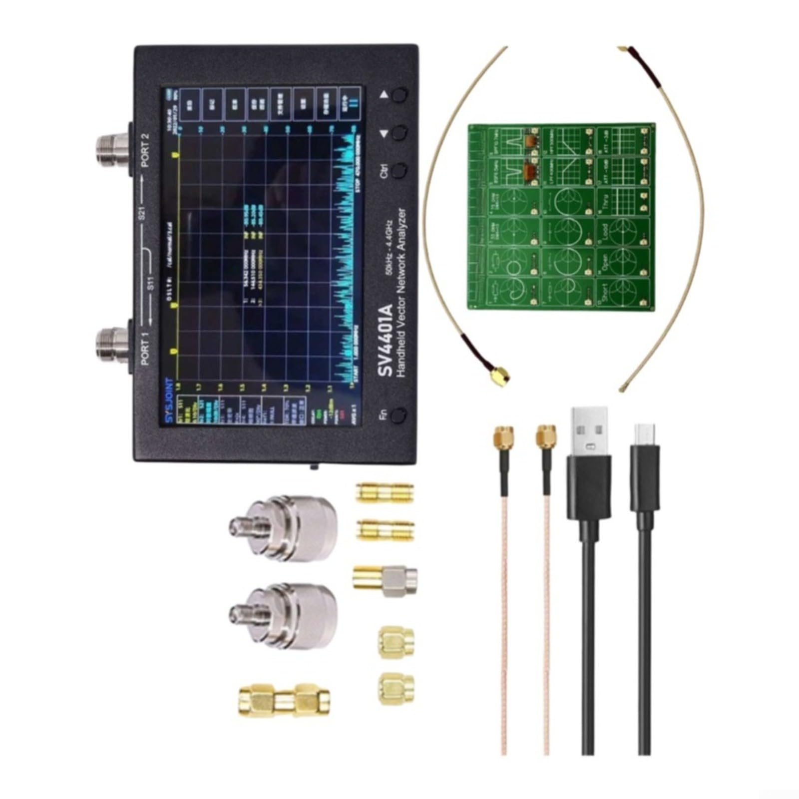 SV4401A Analizzatore di rete portatile 50KHz-4,4GHz