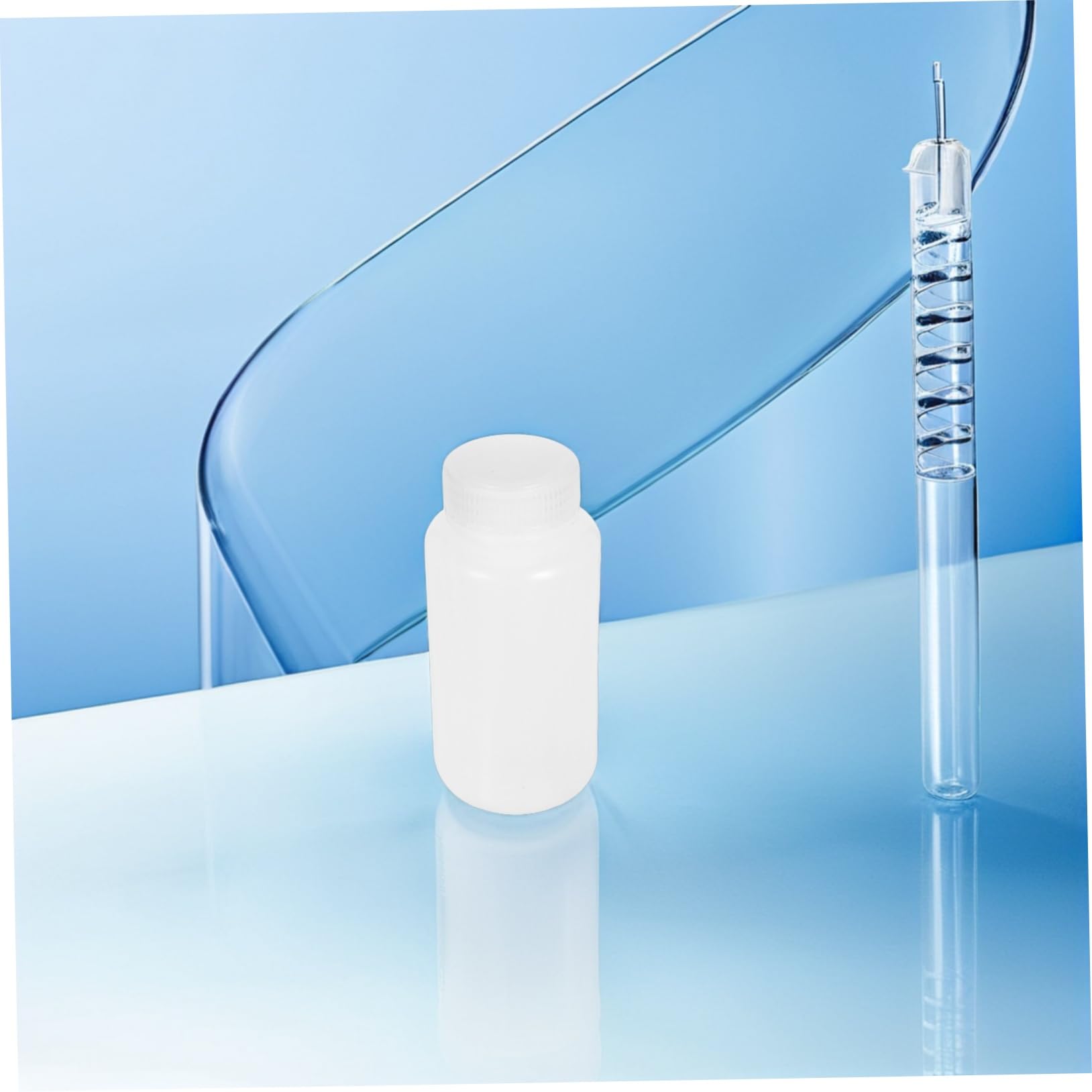 Mobestech Bottiglia per Reagenti da Laboratorio 250ml, Bocca Larga