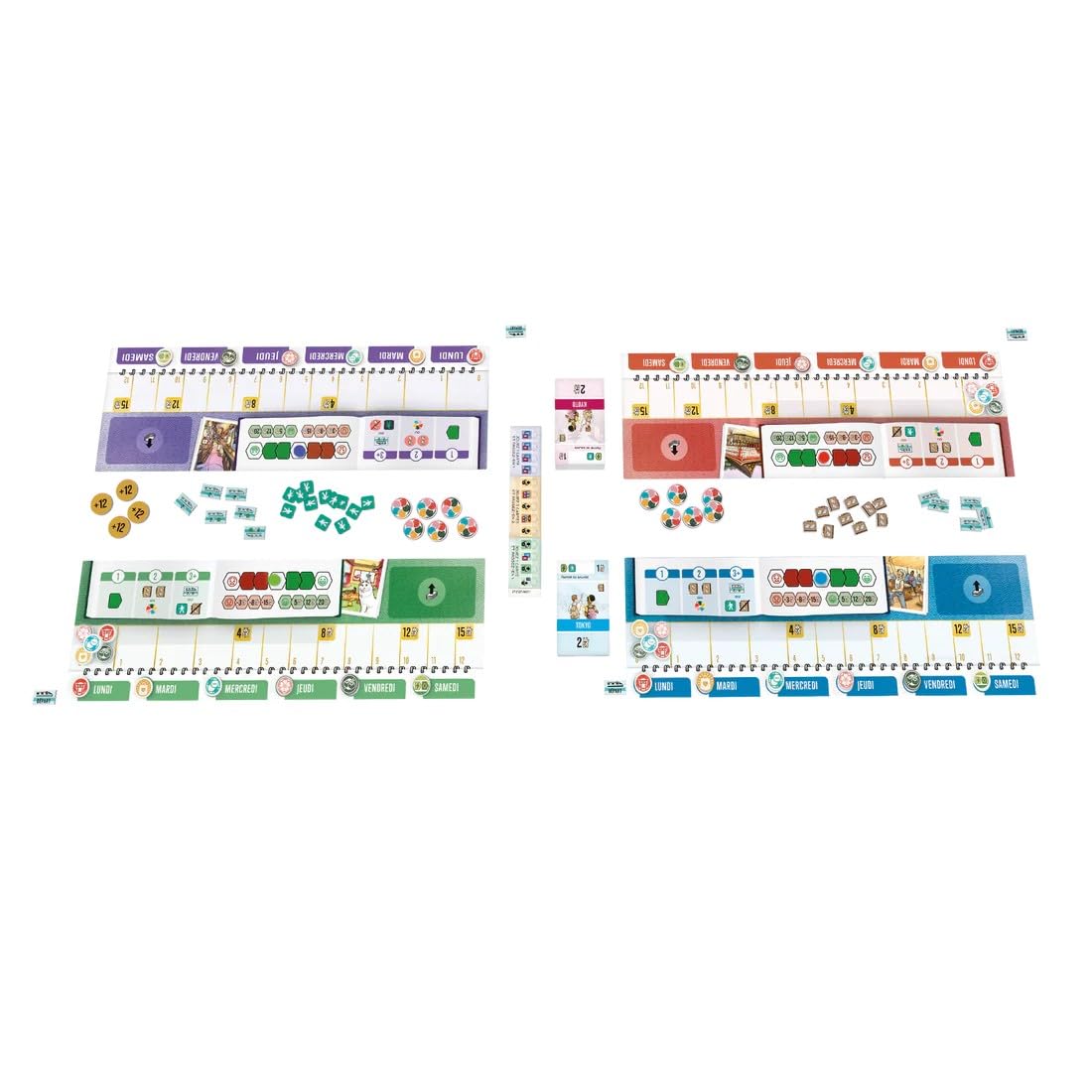 Don't Panic Games | Let's Go ! to Japan | Jeu de société | À partir de 10 Ans | 1 à 4 Joueurs | 45 Minutes | Version Française