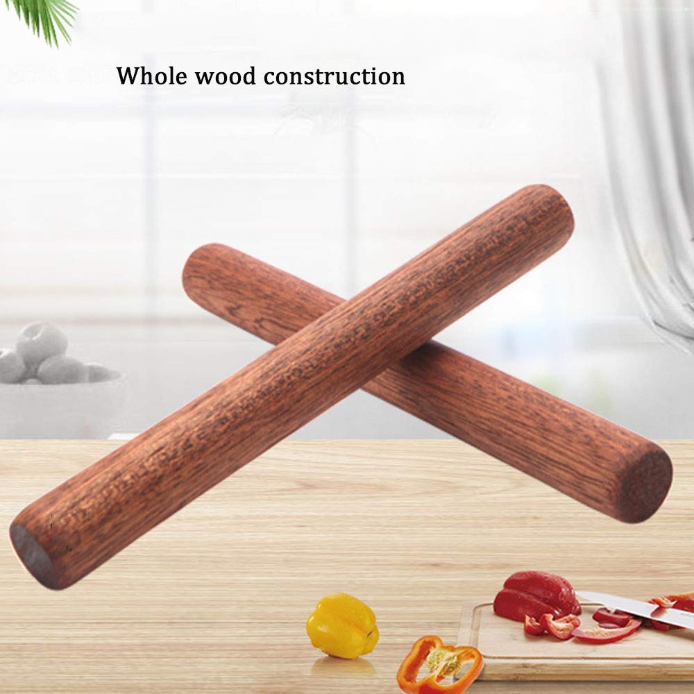 Nudelholz aus Buche, Nudelholz massiv, Premium Solid Wood Rolling Pin for Baking - Ideal for Dough, Pastries, and More - 7.87 Inches(50cm)