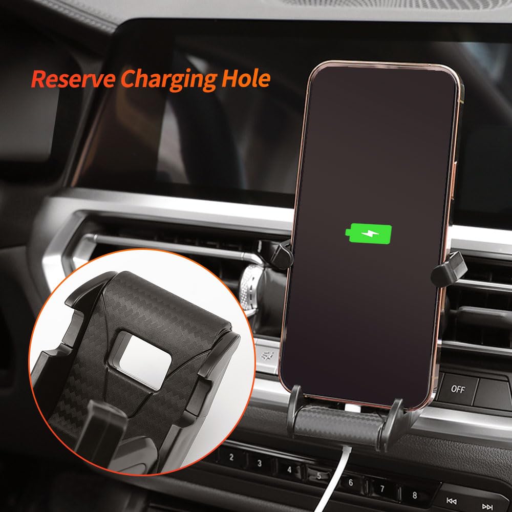 Soporte universal para teléfono móvil para ventilación de coche, estilo asiento de corredor, para teléfonos iPhone y Android, soporte para smartphone, accesorio de automóvil, SUV, RV,