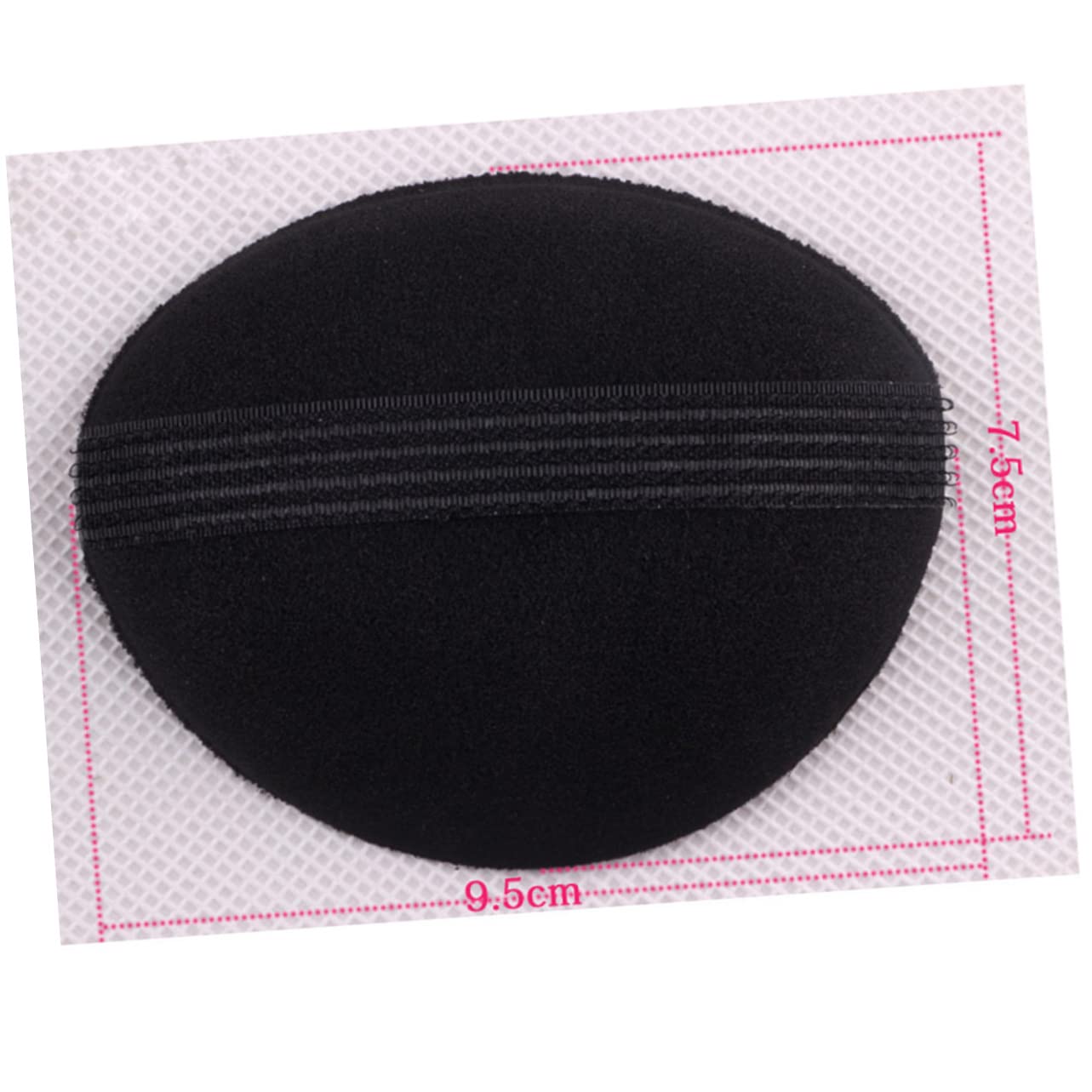 WOFASHPURET 2 Pcs Curly Hair Styling Clip Hair Bump Pad for Bun Roller Portable Accessory
