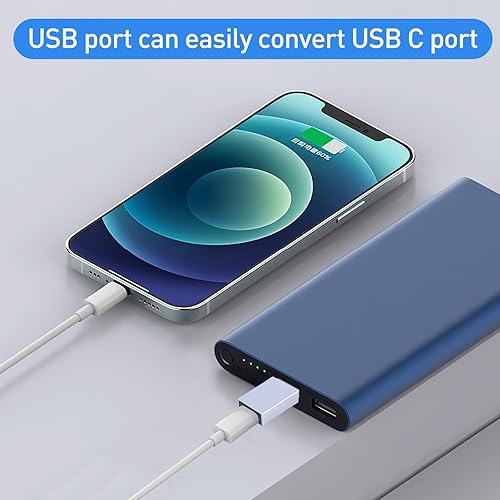Miniatura 7 de Adaptador USB 3.0 a USB C (paquete de 3) compatible con iPhone 14, 13, 12 Plus Pro Max, iPad Air 54 Mini 6, Samsung Galaxy S23 + S22 S21, Pixel 5
