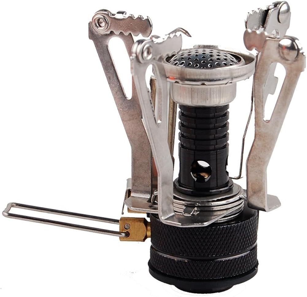DragonPad Ultralight Backpacking Canister Camp Stove with Piezo Ignition 3.9oz, Size