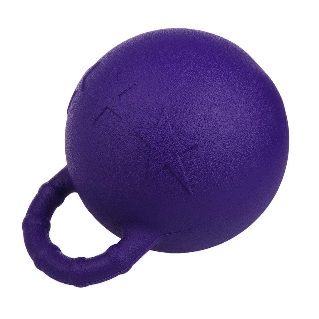 Juguete Sólido de Goma para Caballo Incluye Pelota de Entrenamiento con Asa Ergonómica Juguete Mordedor Resistente y Pelota Aromatizada Adecuada para
