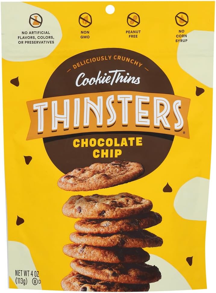 Mrs Thinsters Cookie Thin Choc Chip