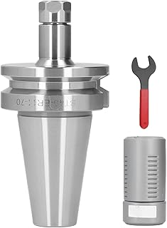 BT40 – ER11A – 70 CNC-Werkzeughalter, Hochpräzisions-Fräsdorn für Bearbeitungszentren, 0,005 mm Genauigkeit ER11 Spannfutter mit Schraubenschlüssel, 1–7 mm Spannbereich für