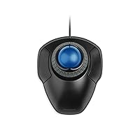 Kensington K72337EU Mouse Orbit, Mouse Cablato con Trackball