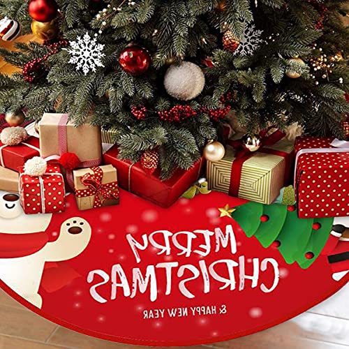 Homeemoh U11106725 90Cm Cartoon Christmas Tree Skirt thumb #5