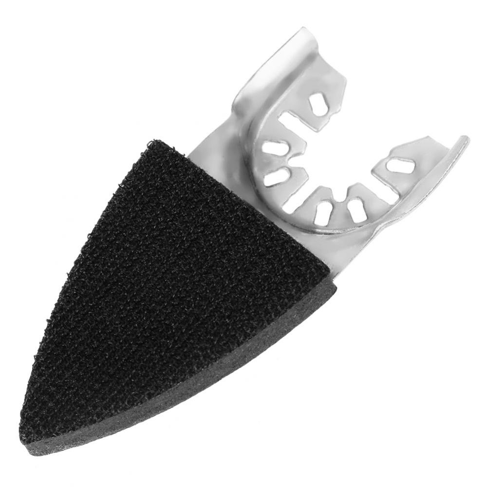 82pcs Ensemble d'Accessoires Oscillants Mult-Ioutil, Support de Garniture de Ponçage Abrasif Triangulaire et en Papier Abrasif pour le Polissage de Meulage