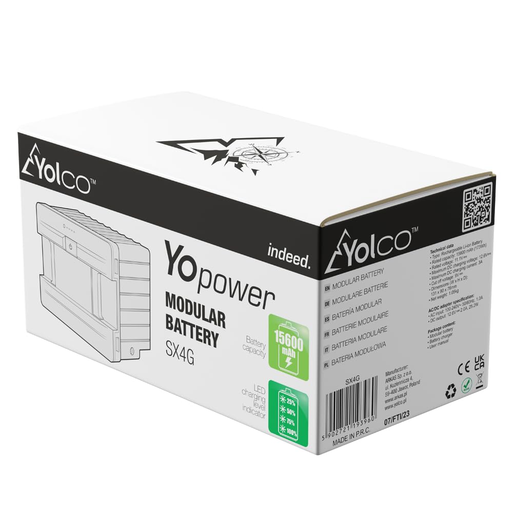 Yolco Batteria modulare Yopower SX4G per scatole frigo portatili