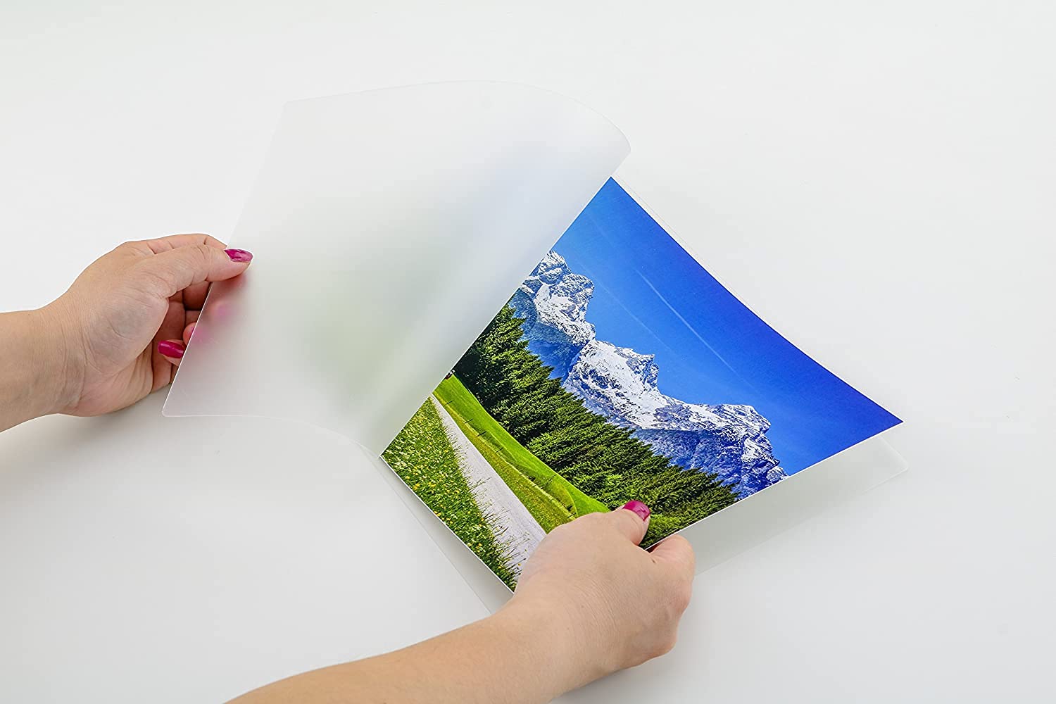 Peach Laminating Pouches A6, 80 mic, 125 Pouches, Glossy, Premium Quality for Best Laminating Results - Image 2