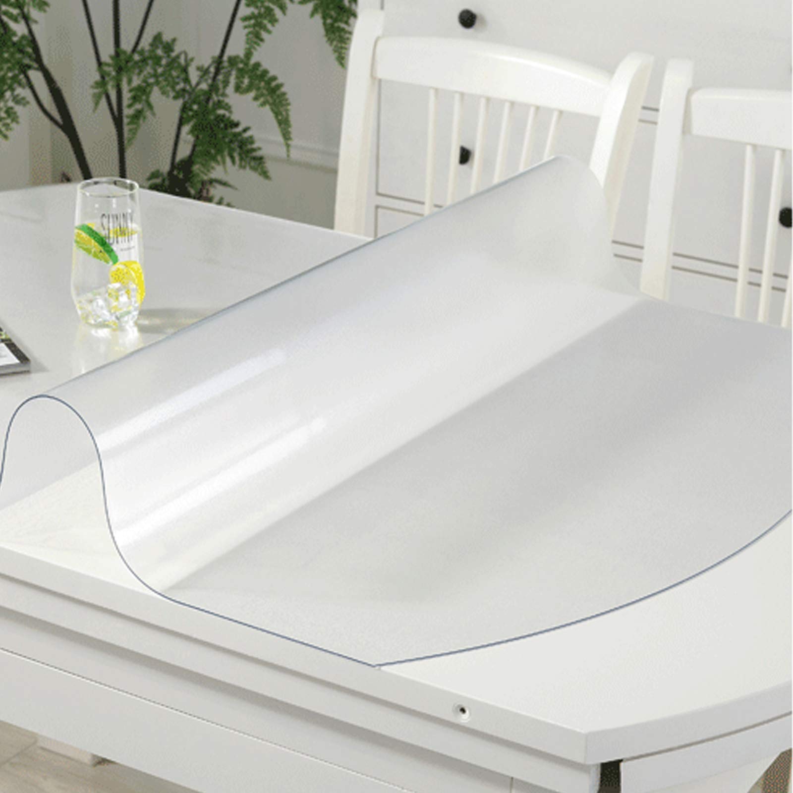 Nappe en PVC robuste et antidérapante, protège-table mat facile à nettoyer