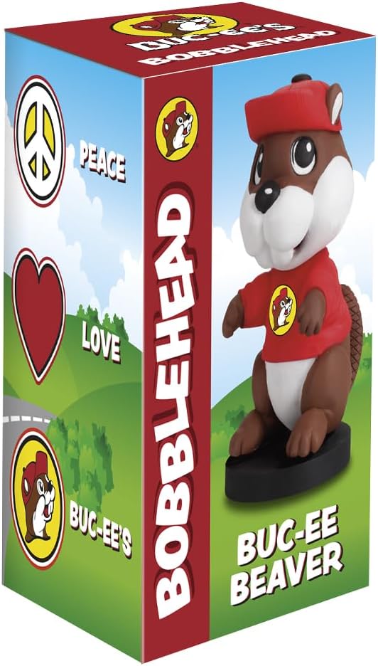 Buc-ee's 6.5-Inch Tall Dashboard Bobblehead - Beaver - Image 7
