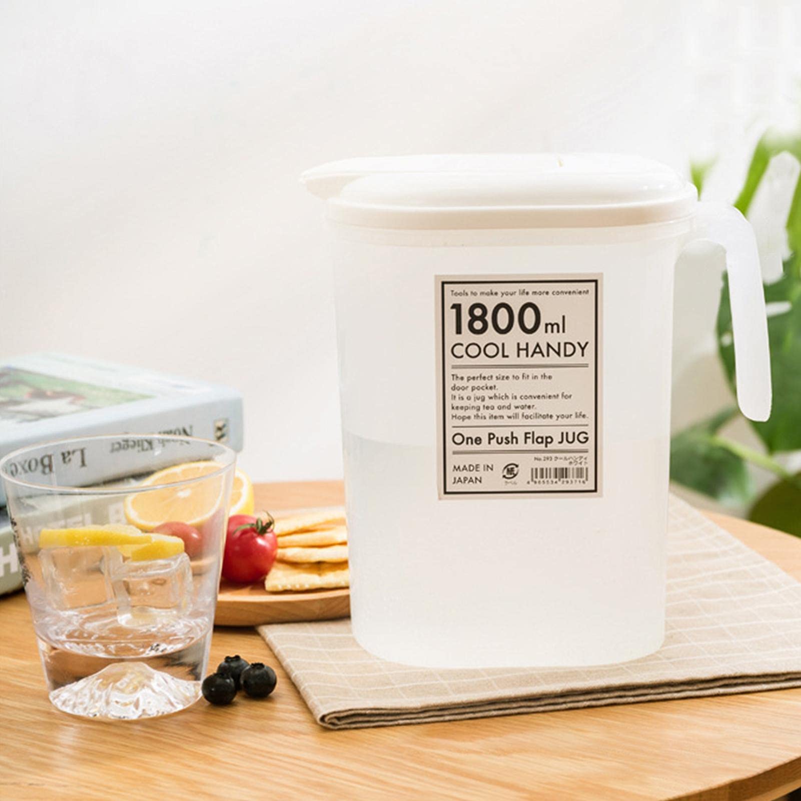 Amazon.co.jp: 冷水筒 冷蔵庫 茶ポット 冷水筒 麦茶入れ 麦茶ポット