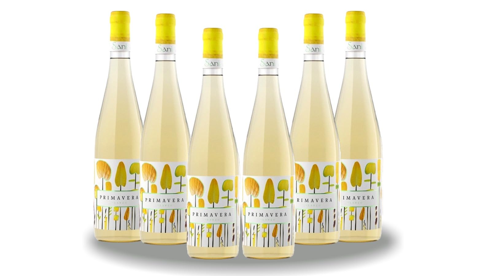 6 Botellas Vino Primavera Sani “IGP: VT Extremadura”