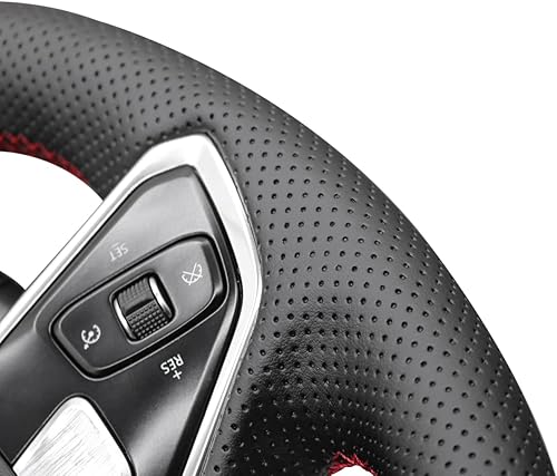 Miniatura 4 de MEWANT Fundas para volante de automóvil para Chevrolet Corvette (C8) 2020-2023 Z06 para Corvette Stingray cosido a mano