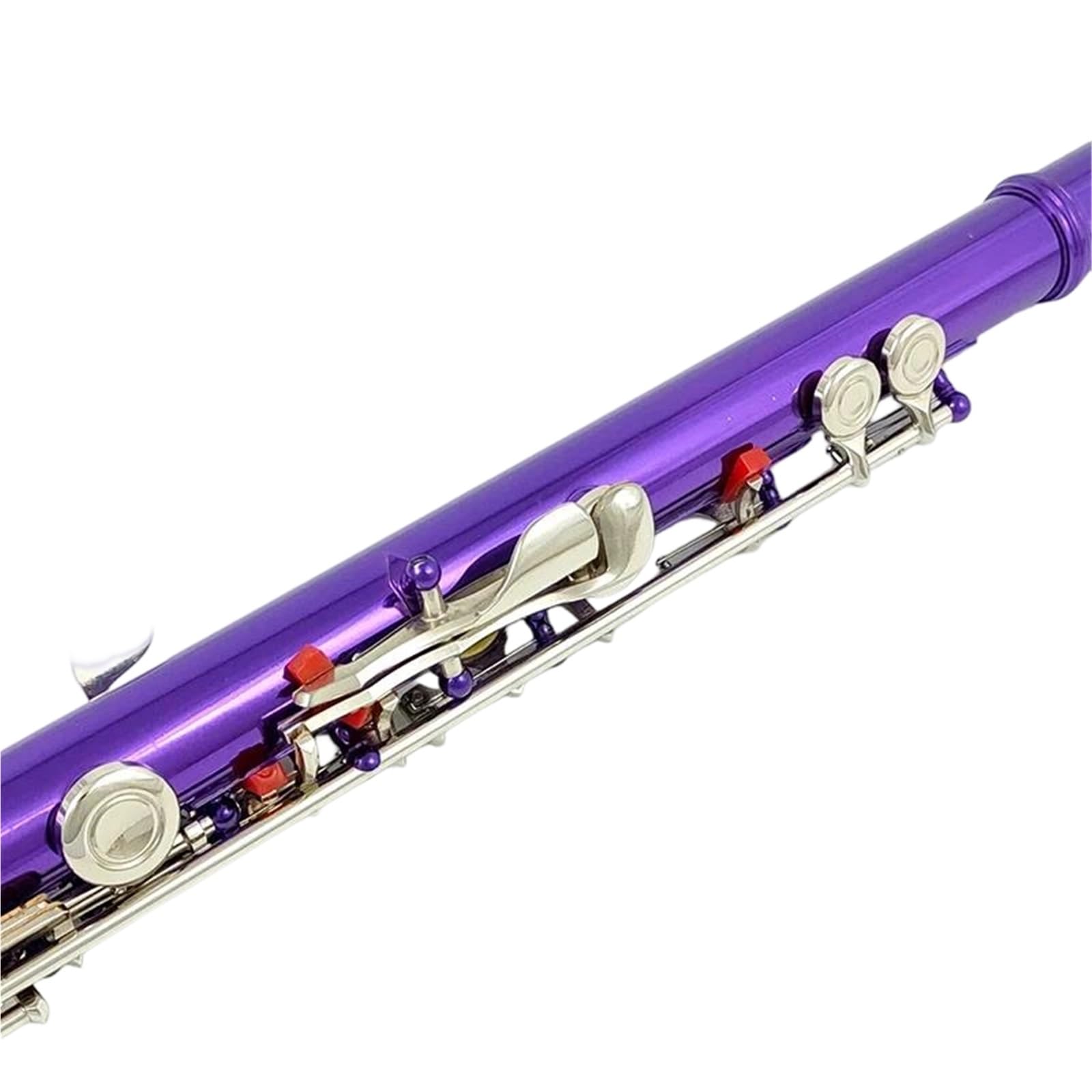 Flauto Traverso Flauto Viola Placcato Con Chiavi C A 16 Fori Chiusi Con Chiave E MFL-604