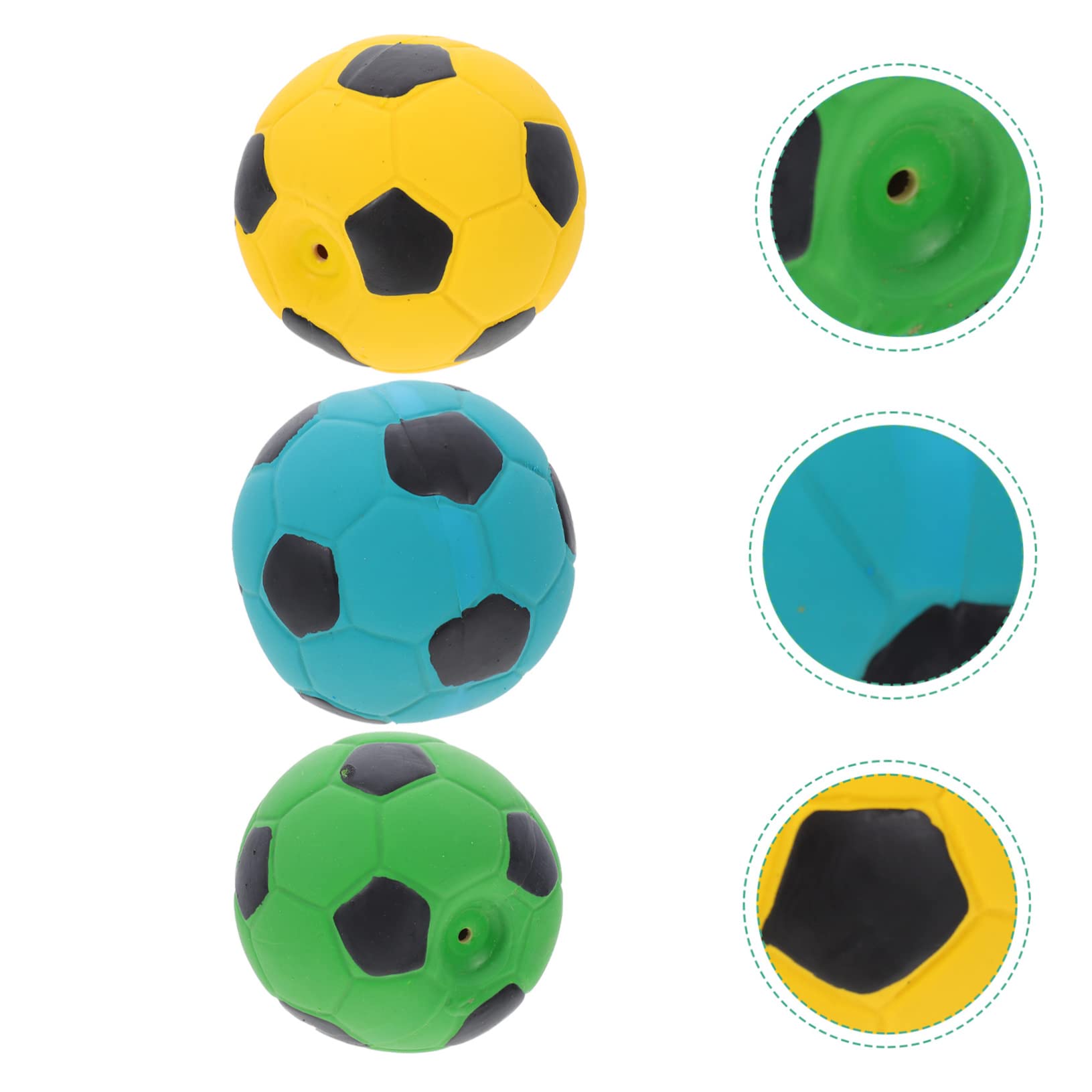 Supvox 12stücke Interaktive Hundespielzeuge Fußball-förmige Kauspielzeuge Aus Strapazierfähigem Zur Zahnreinigung Stressabbau Für Kleine Mittelgroße Und Große Hunde