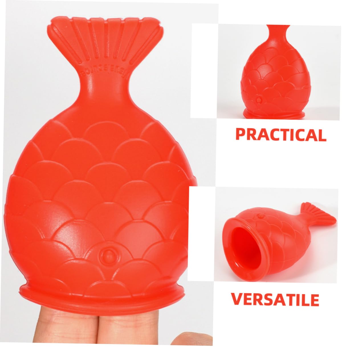 Healeved 4piezas Voluminizador De Labios De Silicona Reutilizable Forma De Potenciador De Labios y Seguro Para Pout Adorable Fácil De Usar Para Realzar Tu Belleza