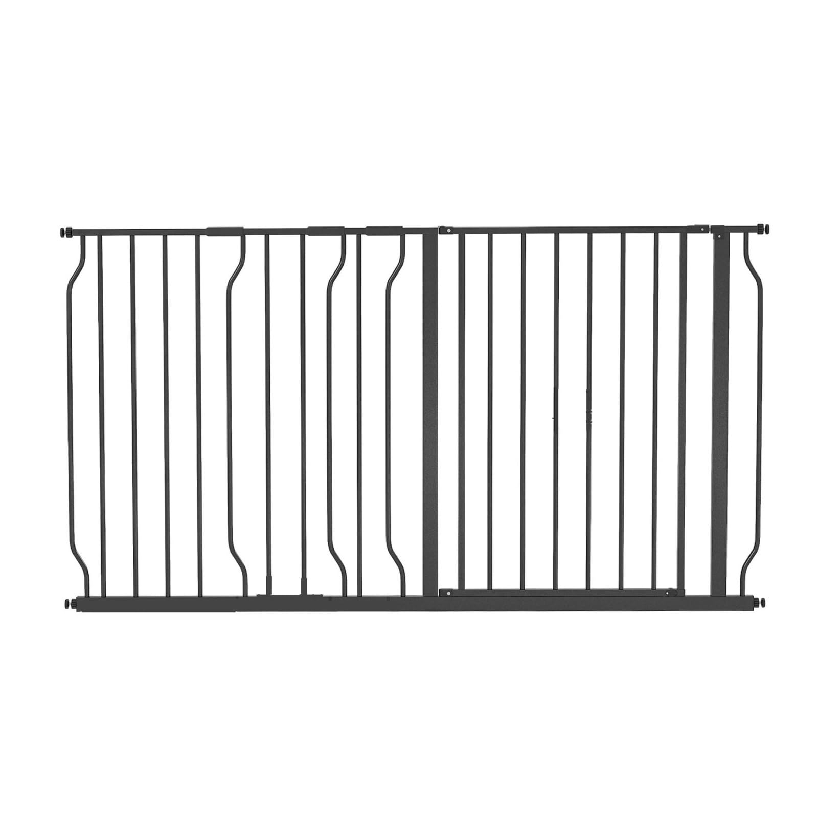 Extensible Safety Barrier With 3 Extensions Black Easy Installtion