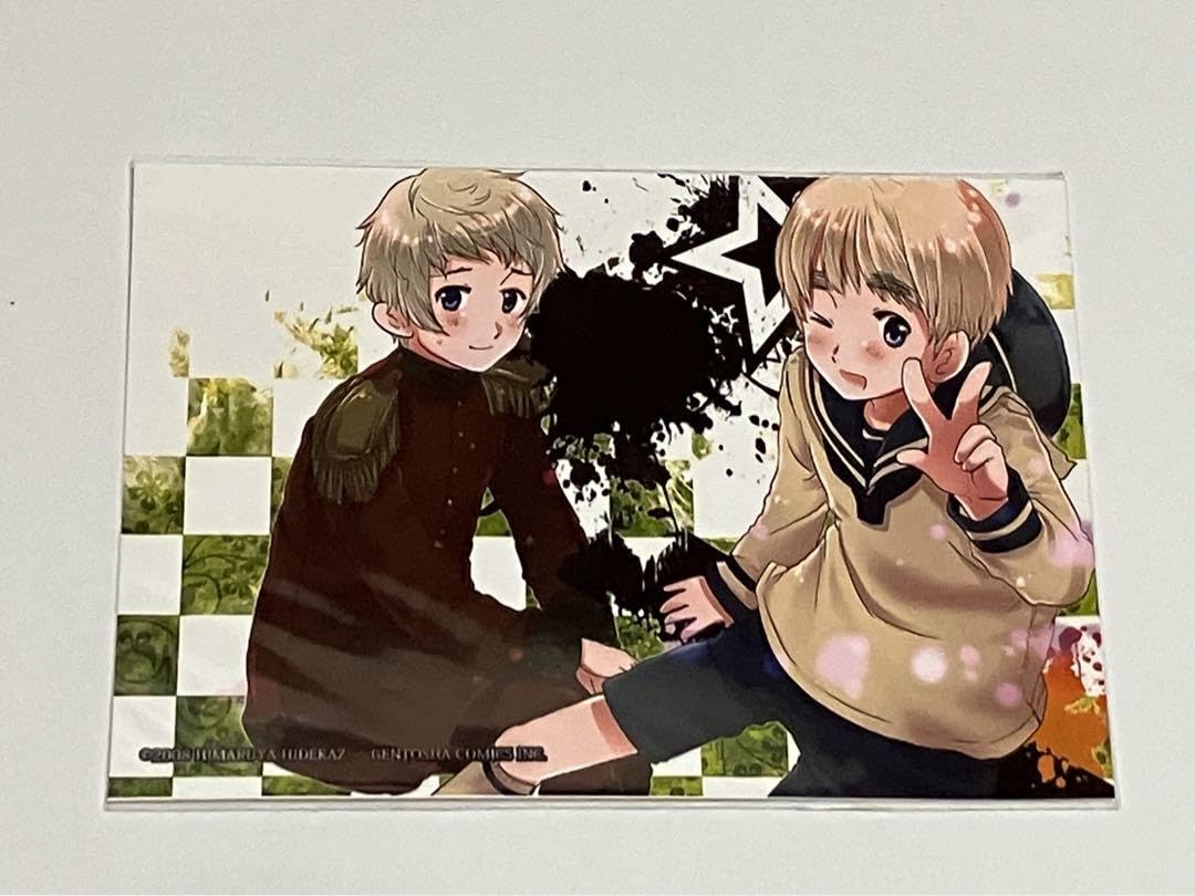 Amazon.co.jp: ヘタリア ブロマイド ラトビア＆シーランド L版 日丸谷