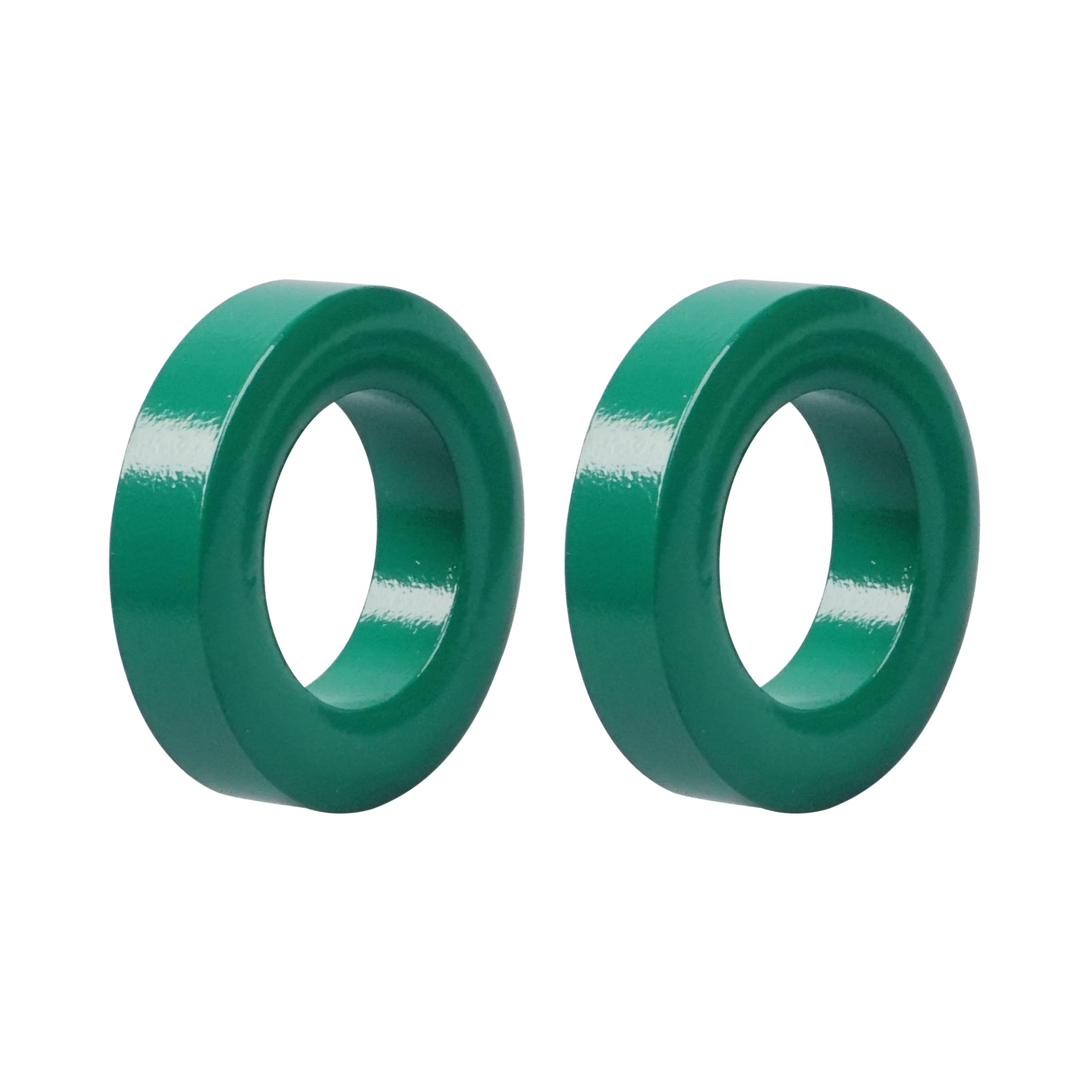 T200-2 Lot de 2 noyaux de ferrite en forme d'anneau | Lot de 2 anneaux magnétiques à haute fréquence pour applications industrielles et scientifiques
