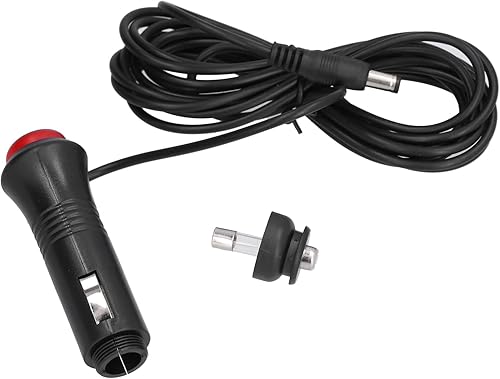 Cable de enchufe de alimentación para encendedor de cigarrillos, adaptador de cable de automóvil con botón Swtich de tres metros, adaptador de